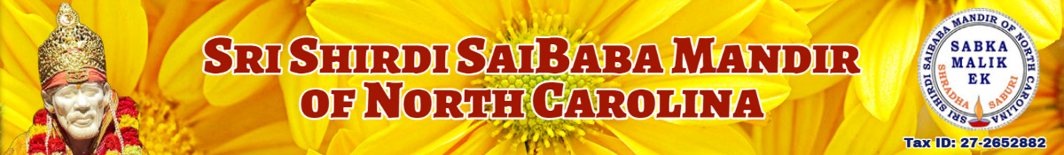 Sri Shirdi Saibaba Mandir of North Carolina